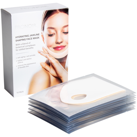 Hydrating Jawline Shaping Face Masks - 10-Pack
